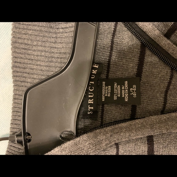 Structure mens sweater - Picture 3 of 3